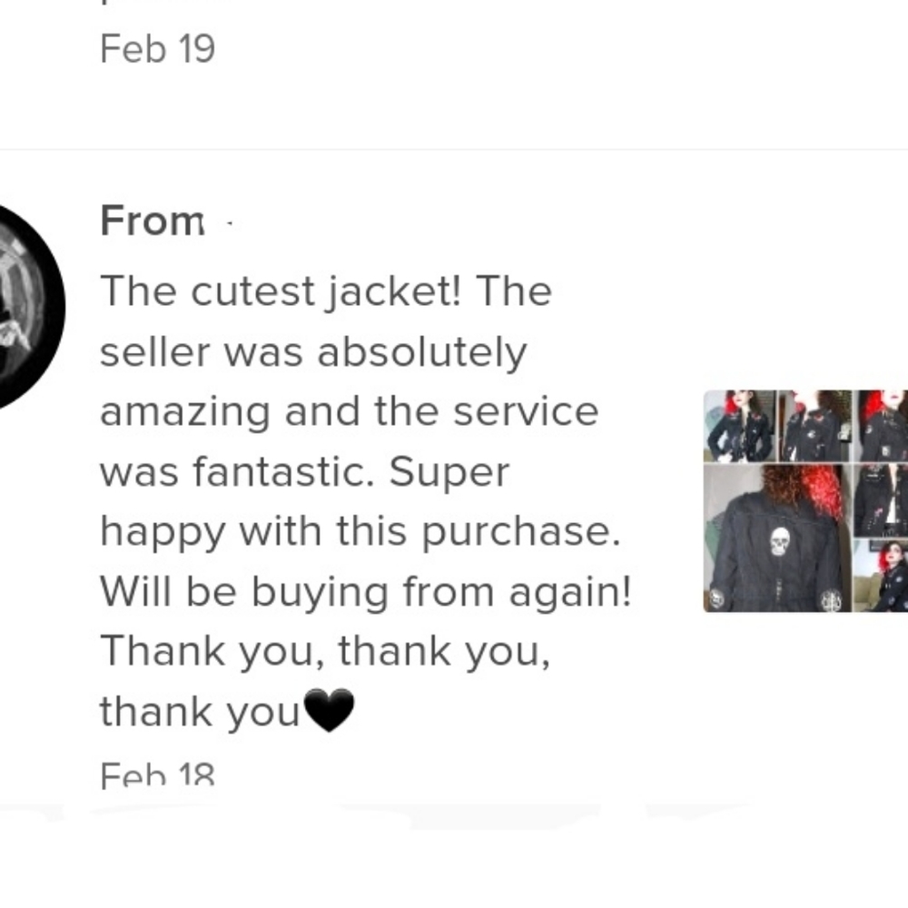 SOLD @MARKET Beatles! Vintage 90s femme fit boho Aesthetic custom Beatles jacket - Picture 13 of 14